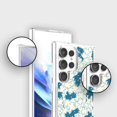 thumbnail image 2 of Samsung Galaxy S24 Ultra Clear Case - Blue Dandelion Design, 2 of 5