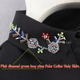 thumbnail image 2 of LoudSung False Collar Detachable Half Shirt Blouse Classical Fake Collar Embroidery Designs for Women Girls, 2 of 7