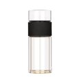thumbnail image 1 of JIEMUCES Glass Tea Infuser Bottle Double Glazing Tea Cup Stainless Steel Filter Leak-Proof Design Temperature Resistant Tea Water Separation Portable Tea Infuser Flask for Office Travel, 1 of 8