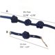 thumbnail image 3 of Camellia Choker Flower Bracelet Elegant Flower Pendant Necklace Versatile Statement Necklace Cloth Material for Party, 3 of 4