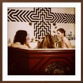 thumbnail image 2 of Art.com Performance, Mick Jagger, Anita Pallenberg, Michele Breton, 1970 Photo, Brown Frame Wall Art, 29" x 29", 2 of 5