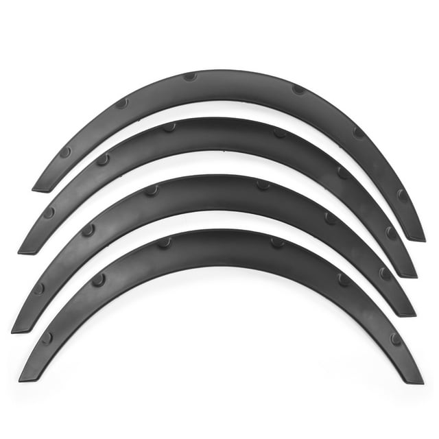 4pcs 80cm Universal Car Fender Flare Extra Wide Wheel Arches Sedan SUV