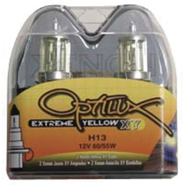 Hella Optilux H4 12V / 60/55W XY Xenon Yellow Bulb - Walmart.com