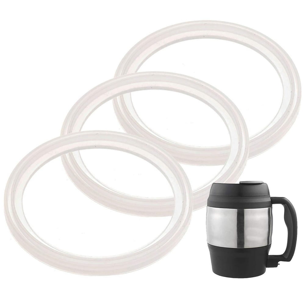 3Pack of Bubba (R) 52 oz Mug Compatible Gaskets / Seals / Rings BPA