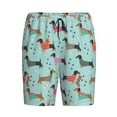 thumbnail image 3 of Yiaed Christmas Dachshund for Men's Soft Sleep Pajama Short Lounging Pajama Shorts-XX-Large, 3 of 8