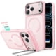 thumbnail image 1 of Funda ESR Magnética Antigolpes Rosa para iPhone 17 Pro, 1 of 8