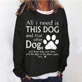 thumbnail image 2 of Enjoytime Sweatshirt for Women Printed Crewneck Long Sleeve Lightweight Pullover Tops Fashion Plus Size Clothes 2025, 2 of 3