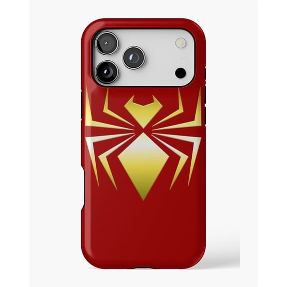 Iron Spider H1197 Premium Durable Case for iPhone 17 16 15 14 13 12 11 Pro Max  Unisex Style