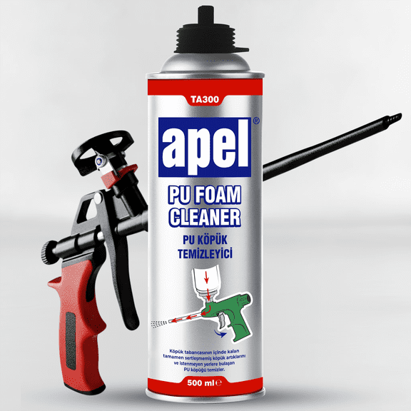 Foam Gun Cleaner Dispensing Gun Cleaner Dissolves Spray PU Foam (15.8 fl.oz)