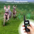 thumbnail image 3 of Dog Training Collar with Remote Ft in Dog Shock Collar with Beep Vibration Shock & Double Static Warnings IPX Bark Collar for All lbs Medium Large Dogs ( ), 3 of 6