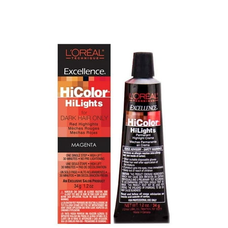 L Oreal Excellence Hicolor Red Magenta Highlights 1 2 Ounce