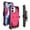 Pink, variant on FIEWESEY for iPhone 13 Case, Heavy Duty Shock-Absorption/High Impact Resistant Armor Holster Defender Case with Kickstand Swivel Belt Clip Holster for Apple iPhone 13 (Pink)