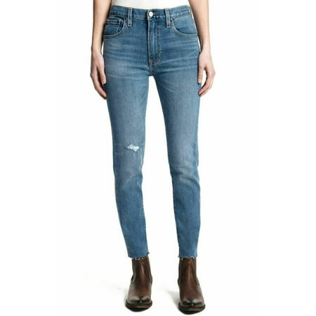 new FRYE.jeans women Sienna Cropped Skinny WFF8BDP01 mid-rise blue sz 25 $148