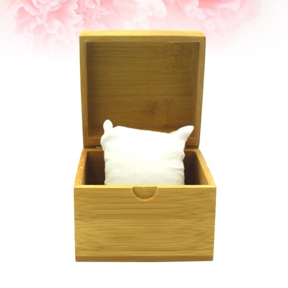 LOLIPPYY 1Set Watch Jewelry Box for Men Bamboo for Personal Use Elegant and Simple