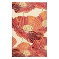 thumbnail image 2 of Nourison Fantasy Ivory/Aqua Area Rug FA24 3'6" x 5'6", 2 of 11