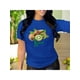 thumbnail image 2 of Playera Blusa De KIWI – Estilo Tropical que Te Llena de Vida Ropa Para Mujer Color Azul Talla Extra Grande Marca Emil SaEs, 2 of 4