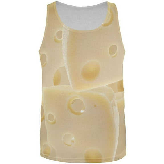 Swiss Cheese All Over Adult Tank Top - Small