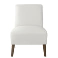 thumbnail image 4 of HomePop Modern Armless Dining Accent Chair, 4 of 9
