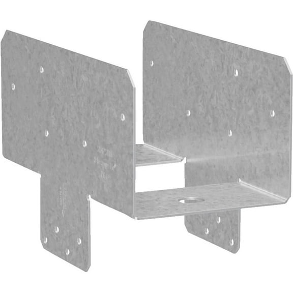 Simpson Strong-Tie Post Cap Tie Bracket PC4Z - End Post Cap - 10 Pack, 4" x 4", Silver