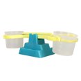 thumbnail image 1 of Clear Double Bucket Balance, Easy Assembly Plastic Students Balance Scale Wipe Cleaning  for Home, 1 of 7
