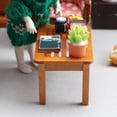 thumbnail image 4 of de 1/12, casa de , muebles de de la hogar, juguete para de imitación, auxiliar de té de Hugo escritorio de café, 4 of 8