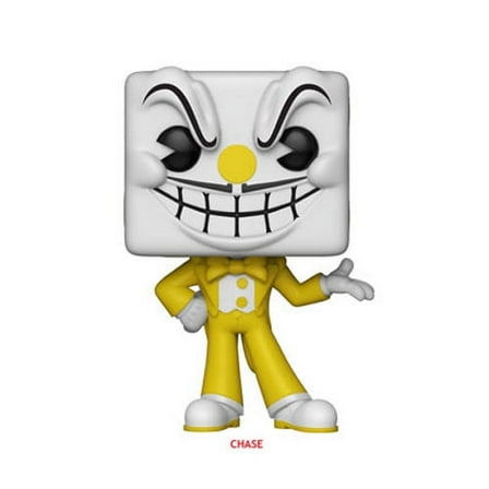 Funko POP! Games - Cuphead Vinyl Figure - KING DICE (Yellow) #313 *Chase*