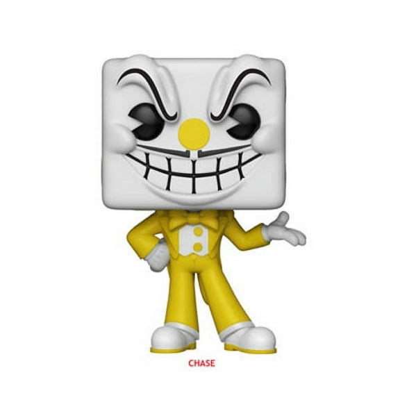 Funko POP! Games - Cuphead Vinyl Figure - KING DICE (Yellow) #313 *Chase*