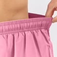 thumbnail image 4 of DDAPJ pyju Birthday Gifts! Mens Drawstring Running Shorts Solid Athletic Shorts Lightweight Quick Dry Workout Gym Shorts with Pockets Pink M, 4 of 7