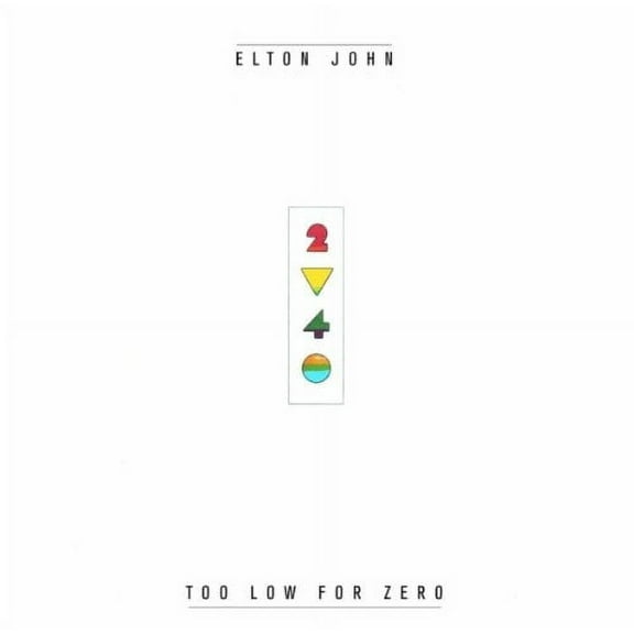 Too Low for Zero Elton John (CD)