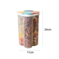 thumbnail image 4 of 4 compartments Food Container Leak Proof Food Storage Container for Cereals Corns Grains Beans, 4 of 4