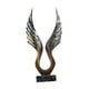 thumbnail image 4 of Estatua de ala abstracta de resina, figura decorativa de mesa hecha a mano. Estilo A, 4 of 9