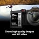 thumbnail image 5 of Original Lexar Professional 64GB 128GB 256GB SD Card 1667x Memory Card 250MB/s Flash Card SDXC U3 V60 SD Card UHS-II For Camera, 5 of 5