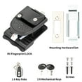 thumbnail image 5 of RV Keyless Entry Door Lock With Handle Waterproof Lock Latch Handle Latch With Deadbolt Remote Controller Keyless RV ,Simple to Install, 5 of 6
