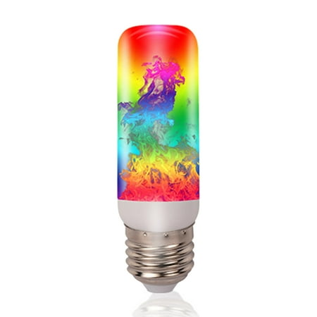 

LED Flicker Flame Light Bulb Simulated Burning Fire Effect Xmas Party E27 Lamp