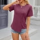 thumbnail image 5 of Fiudx Camisas de Mujer Tops con Estampado de Moda para Mujer, Blusa de Manga Corta, Camisetas Divertidas con Cuello Redondo, 5 of 6