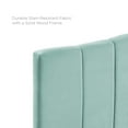 thumbnail image 5 of Modway Camilla Channel Tufted King/California King Velvet Headboard in Mint, 5 of 8