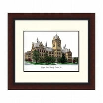 Campusimages MI983LR Wayne State University Legacy Alumnus Framed Lithograph