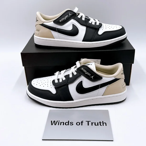 N I-K-E A i r-Jor-dan 1 Low EasyOn Latte DM1206-153 Men's Size US3-18 New
