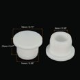 thumbnail image 3 of Uxcell Silicone Rubber Hole Plug White Stopper for 13-14mm Hole 5 Pack, 3 of 5