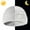 White, variant on Reflective Knitted Beanie for Night Visibility - Unisex Winter Hat for Running, Cycling, Outdoor Safety, Reflective Beanie Beanie 2.0-Unisex Knitted Hat Stay Warm And Visible