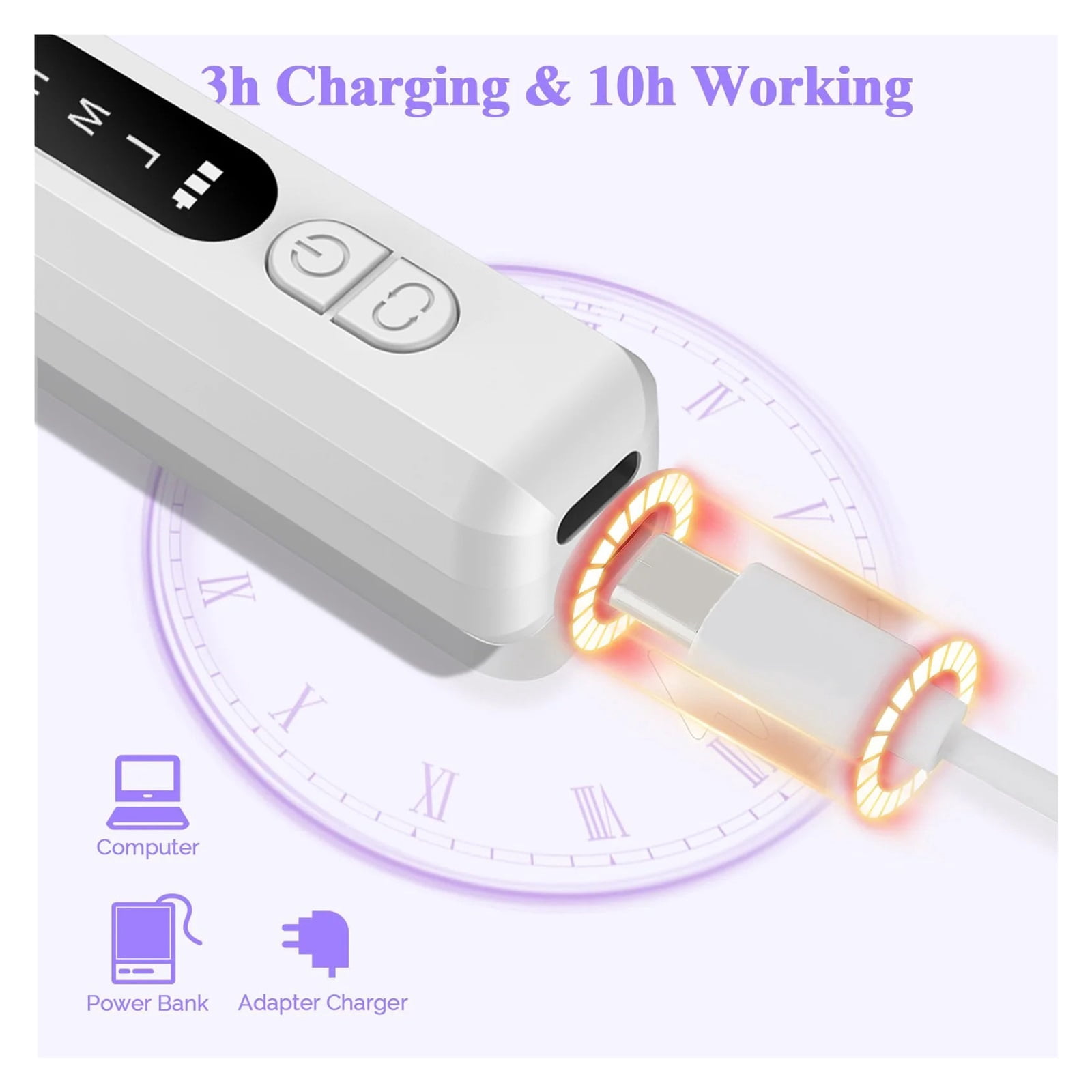 Electric Nail Polisher Drill Bits Professional Nails Grinding Polishing Dead Skin Removal Art Sanding File Pen Manicure Machine