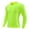 Green, variant on Youth Boys Compression Shirt Kids Long Sleeve Sports Undershirt Girls Quick Dry Athletic Base Layer(Red,9-10 Years)