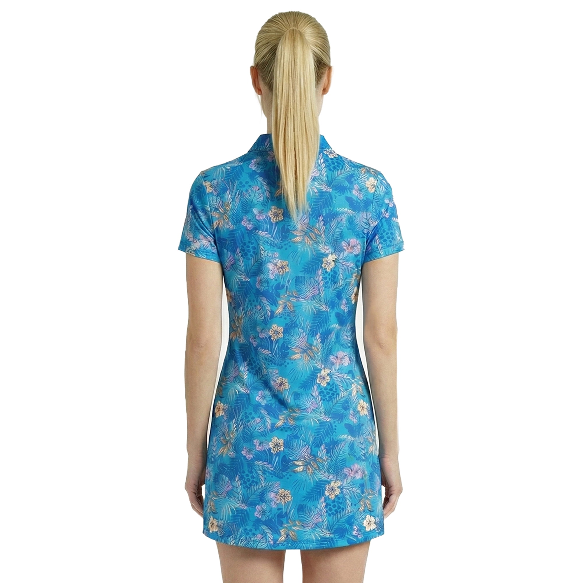 Birdie Bound Women's Active Polo Dress with UPF30+, 2-Piece, Sizes XS-2XL
