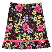 No Boundaries - Juniors Floral Flutter Skirt