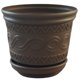thumbnail image 1 of Maceta de Plastico 32cm Diam. Café Peyo Azteca, 1 of 2