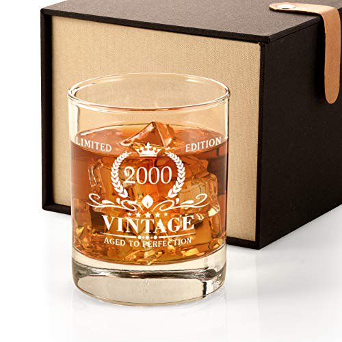 00 21st Birthday Gifts For Men Vintage Whiskey Glass 21 Birthday Gifts For Him Son Husband