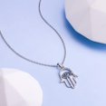 thumbnail image 5 of Collar con Colgante de Mal de Ojo JINMJMXG Plata de Ley 925, 5 of 5