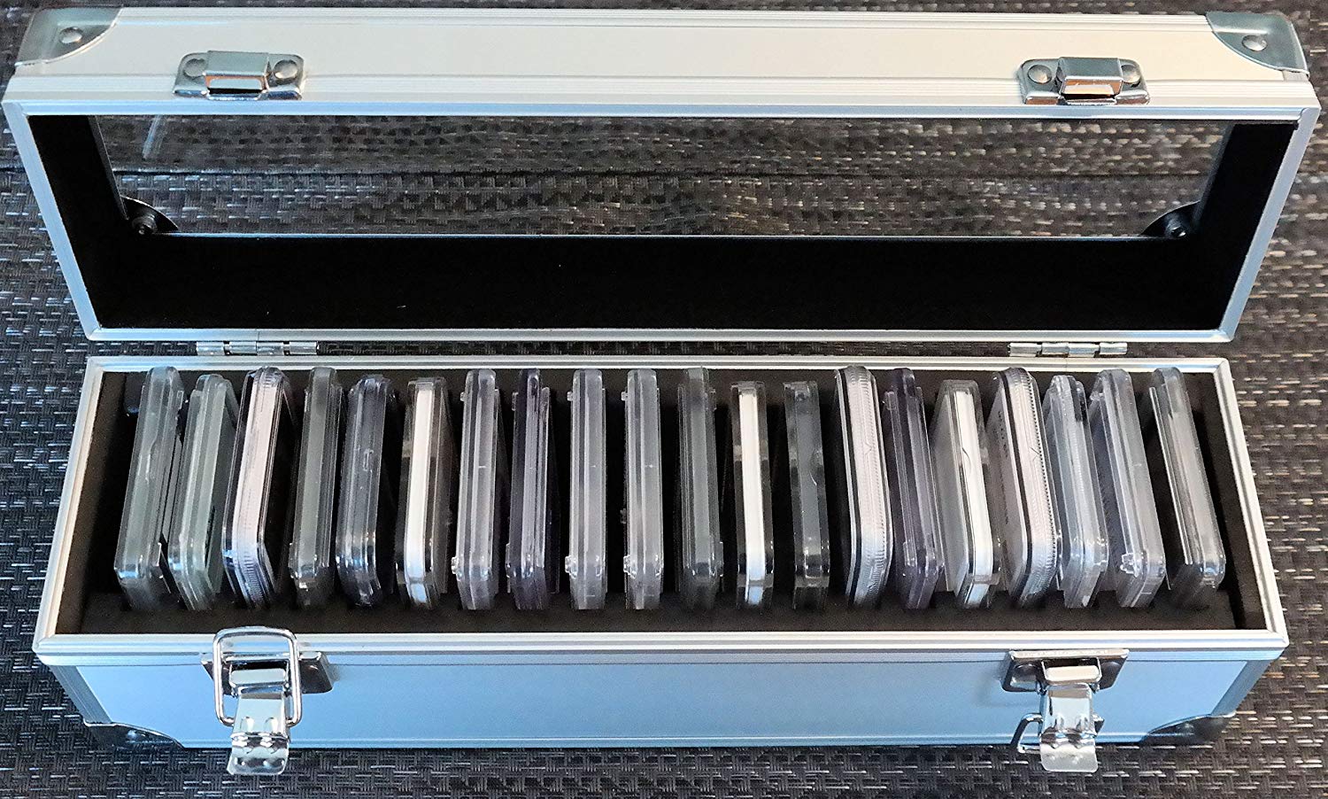 Acrylic Coin Slab Holders For NGC PCGS – Display And Storage Box, 85x59x8mm