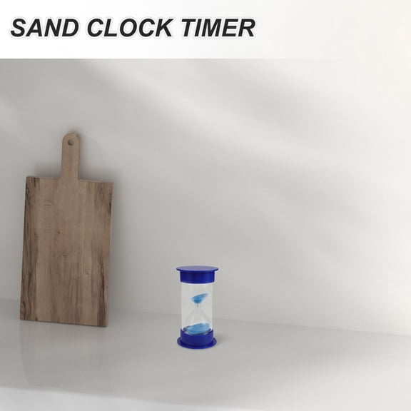 ETEREAUTY Portable Plastic Sand Timer with Clear Viewing Window for Classroom, Kitchen, and Home Use