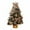 Multicolor, variant on XYAIYT Christmas Tree Mini Tabletop Christmas Decorations with Built In String Lights and Predecorated Ornaments on Stable Wooden Base for Home Office Mantel Holiday Display 17.7x7.9x7.9in Multicolor